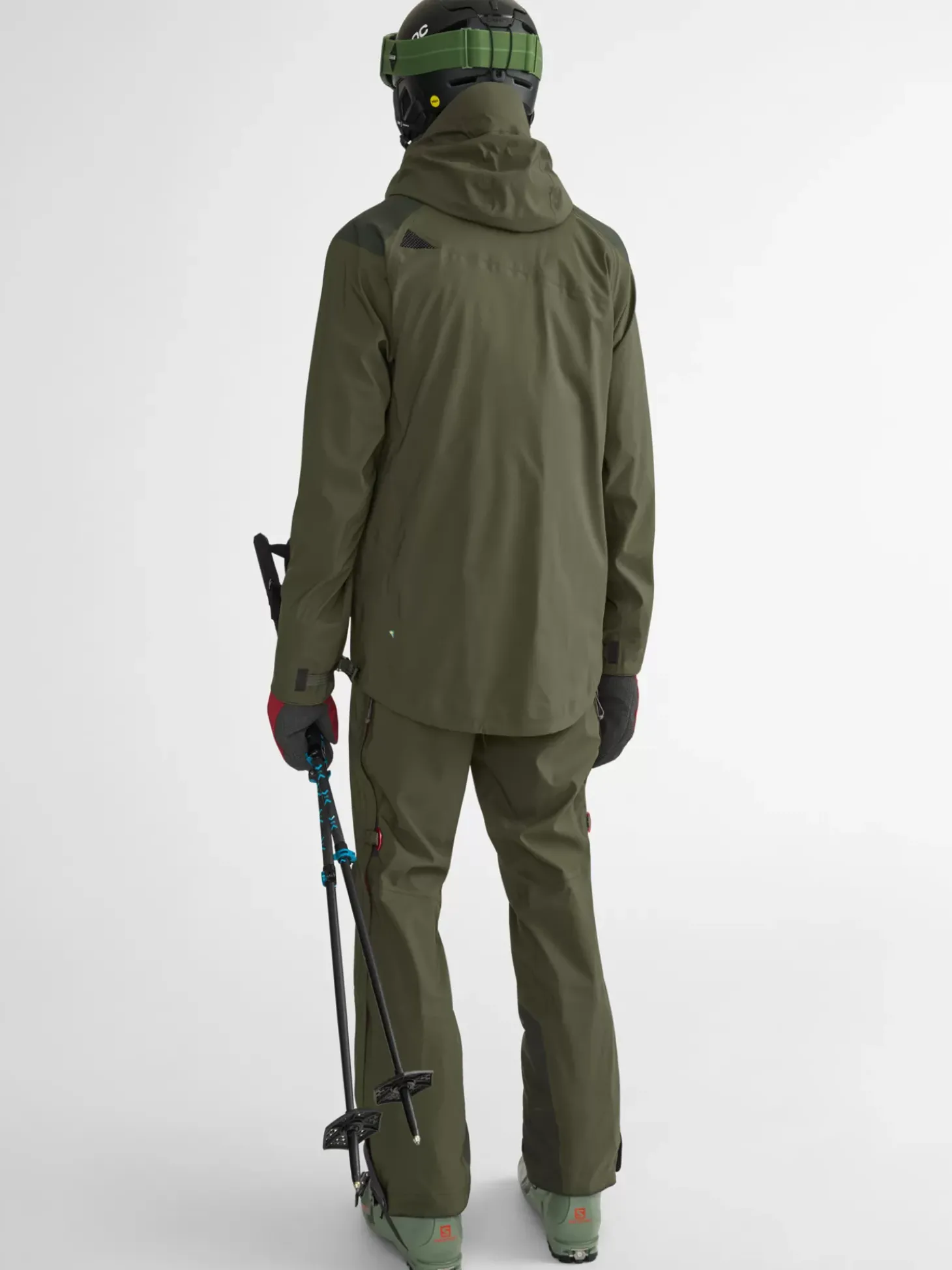 Klättermusen Waterproof Pants<Andvare RosinGreen