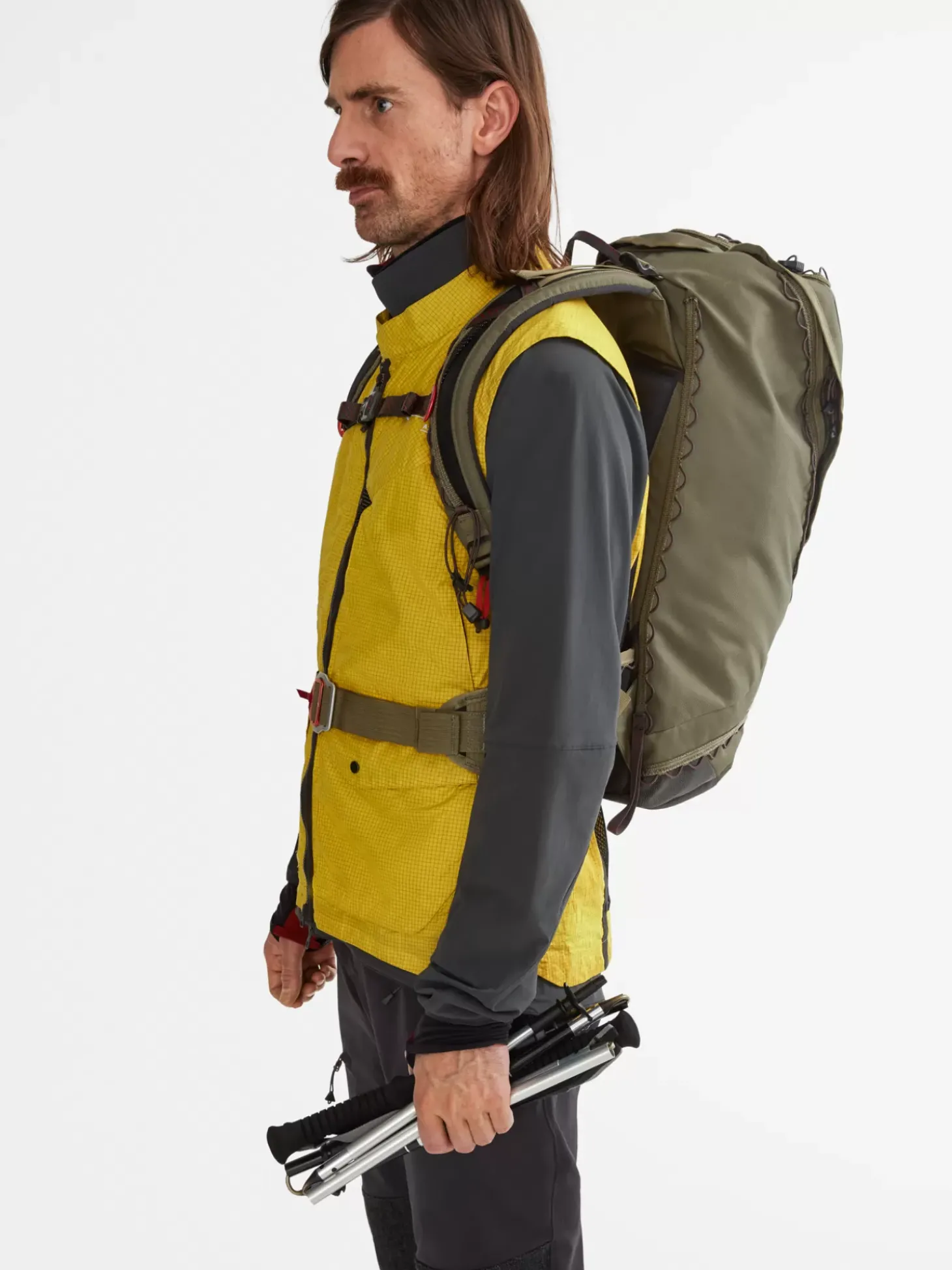 Klättermusen Vests<Ansur SulphurRaven