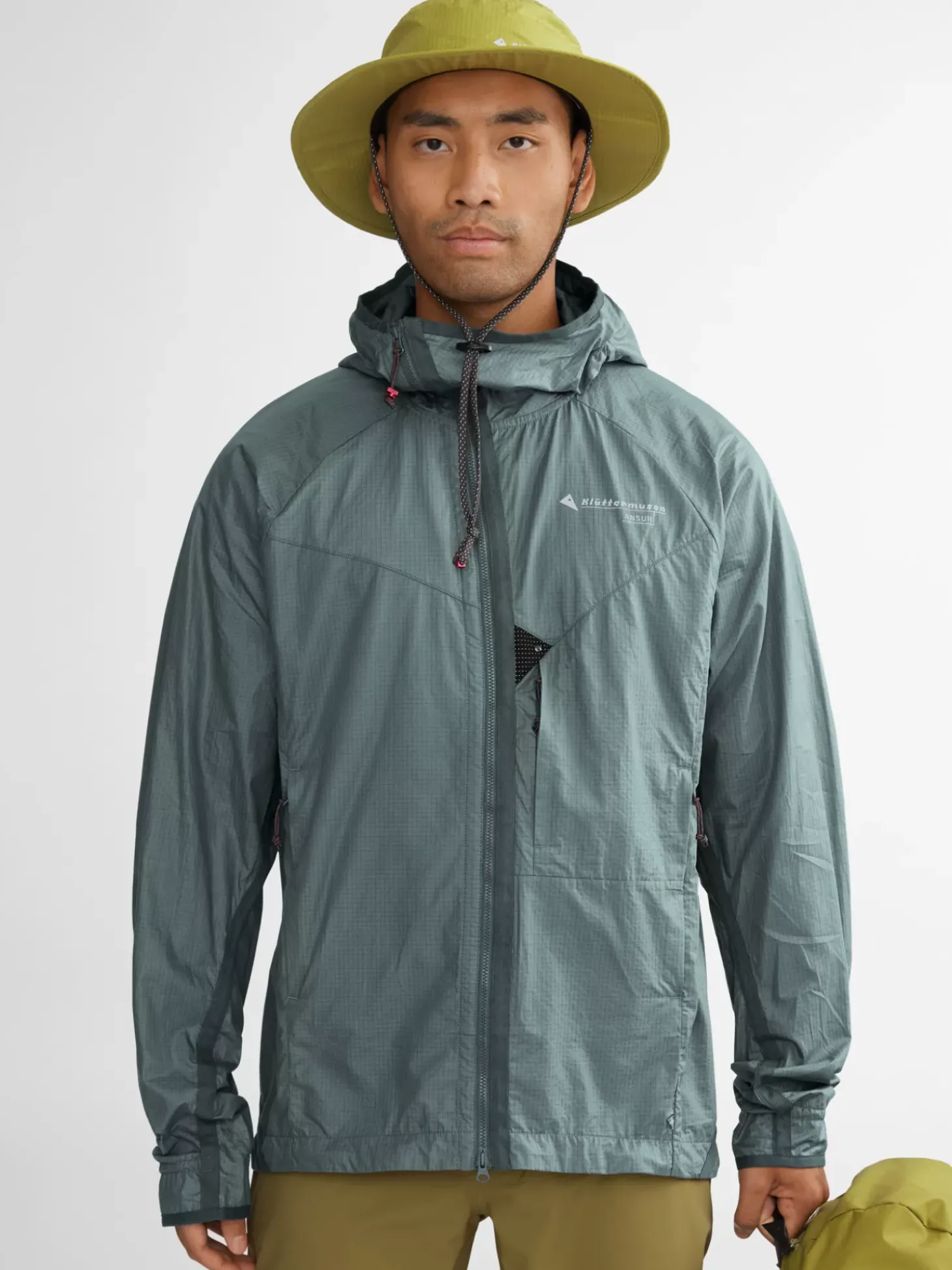 Klättermusen Wind Resistant Jackets<Ansur StoneBlue