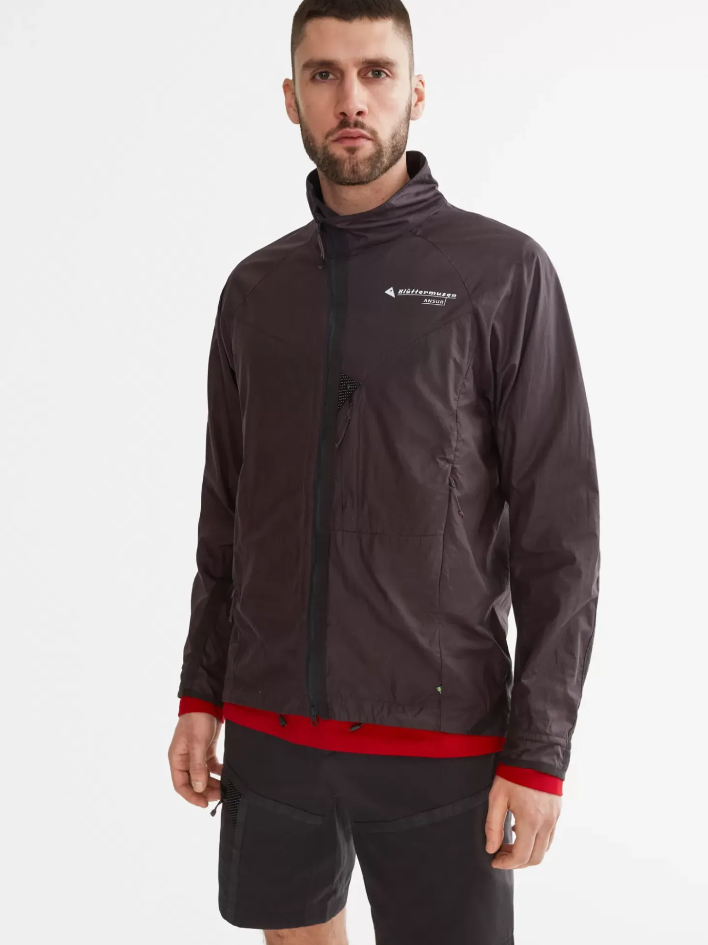 Klättermusen Wind Resistant Jackets<Ansur RavenBlack