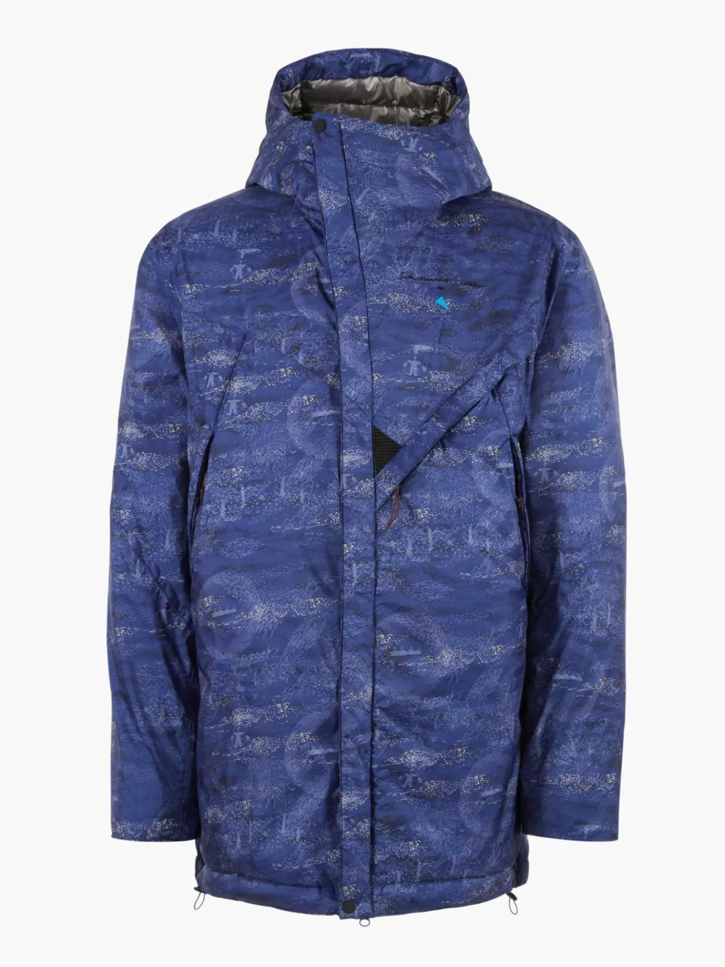 Klättermusen Down & Insulated Jackets<Aud Zip Hood Jacket Britta CoboltBlue