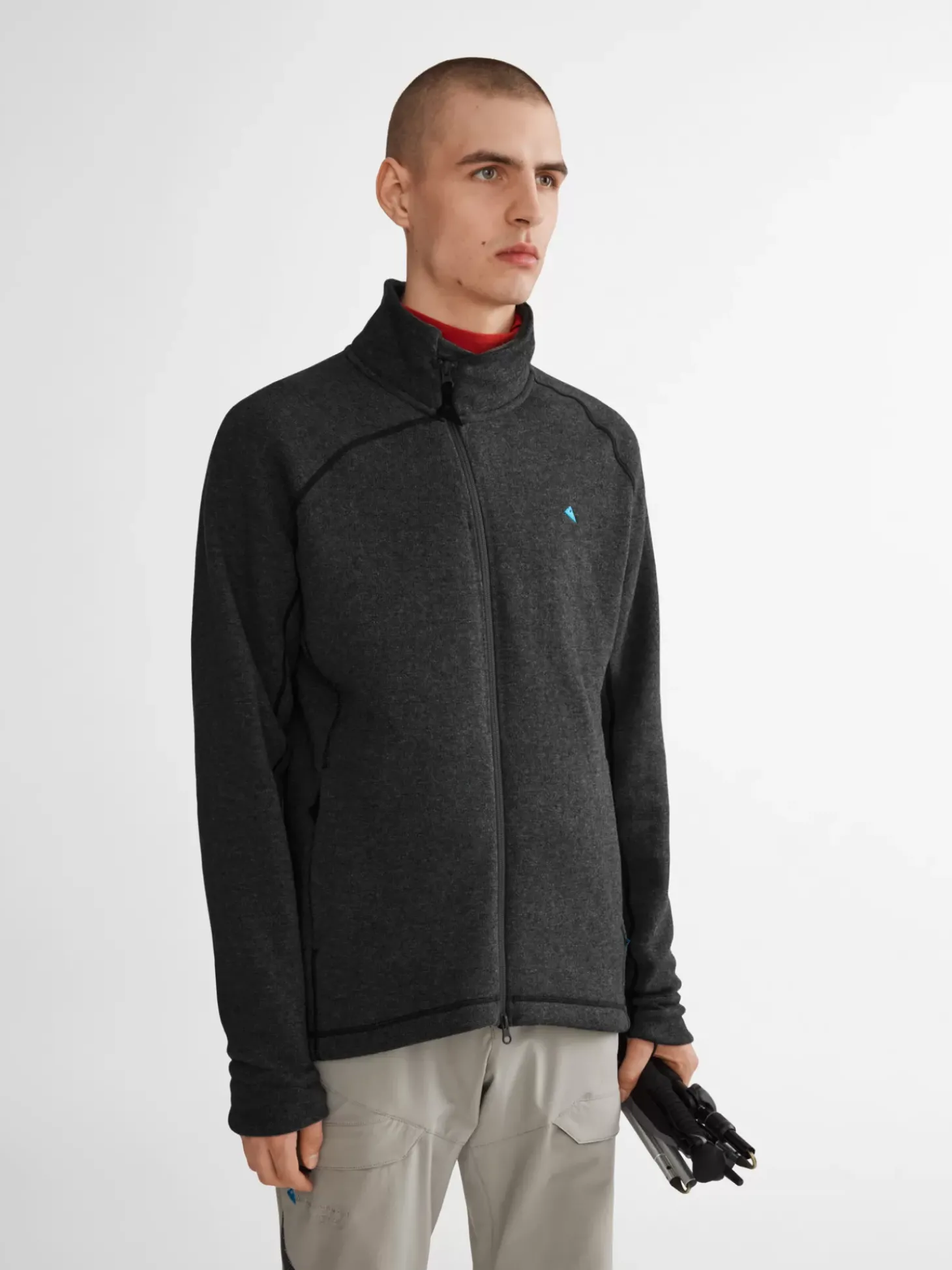 Klättermusen Fleeces & Sweaters<Balder Zip Charcoal