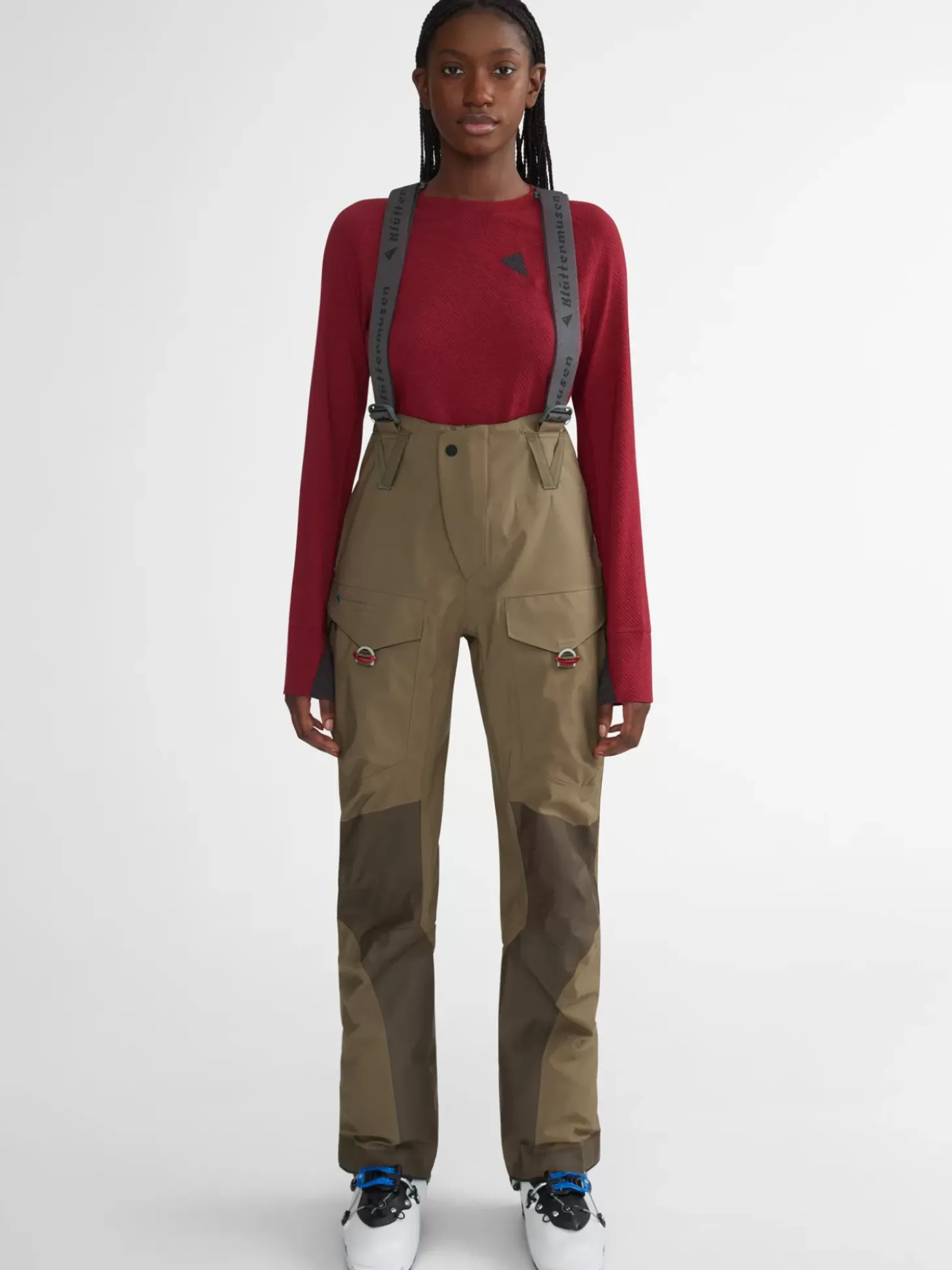 Klättermusen Waterproof Pants<Brage 2.0 Salopette DarkKhaki