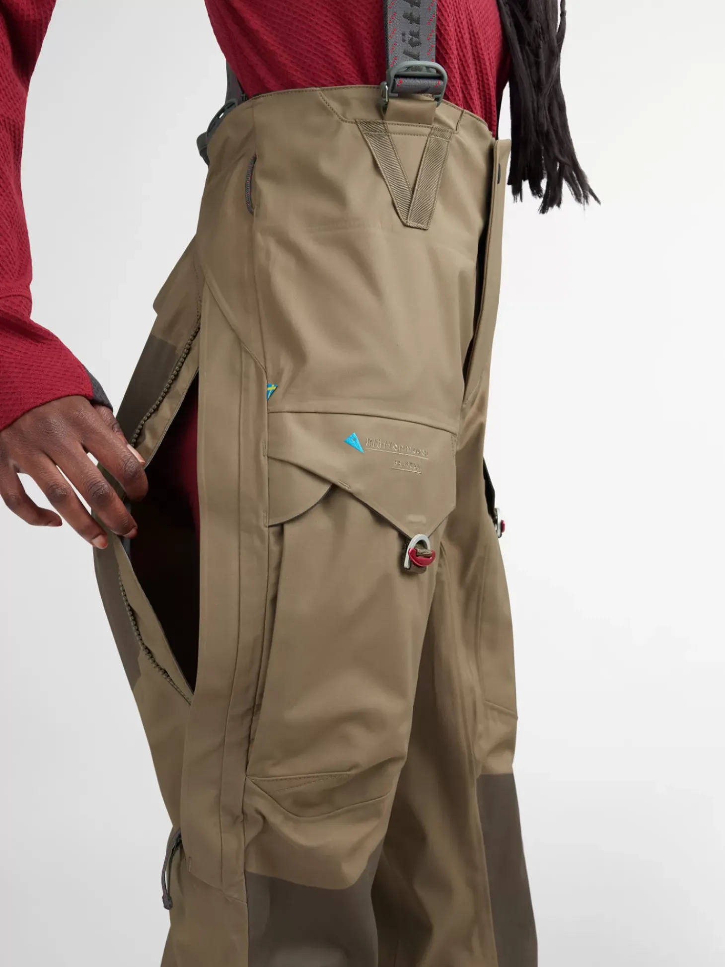 Klättermusen Waterproof Pants<Brage 2.0 Salopette Mustard