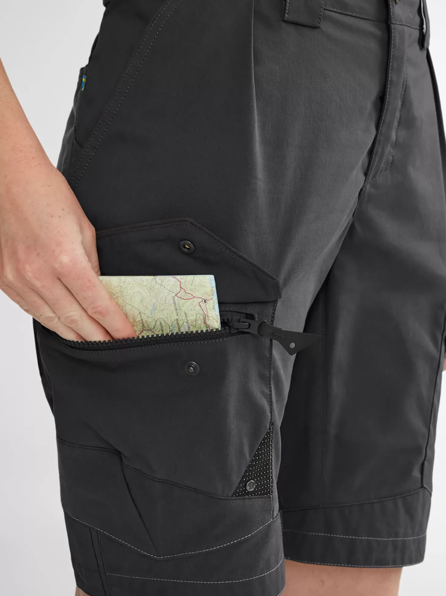 Klättermusen Shorts<Grimner Raven-Raven