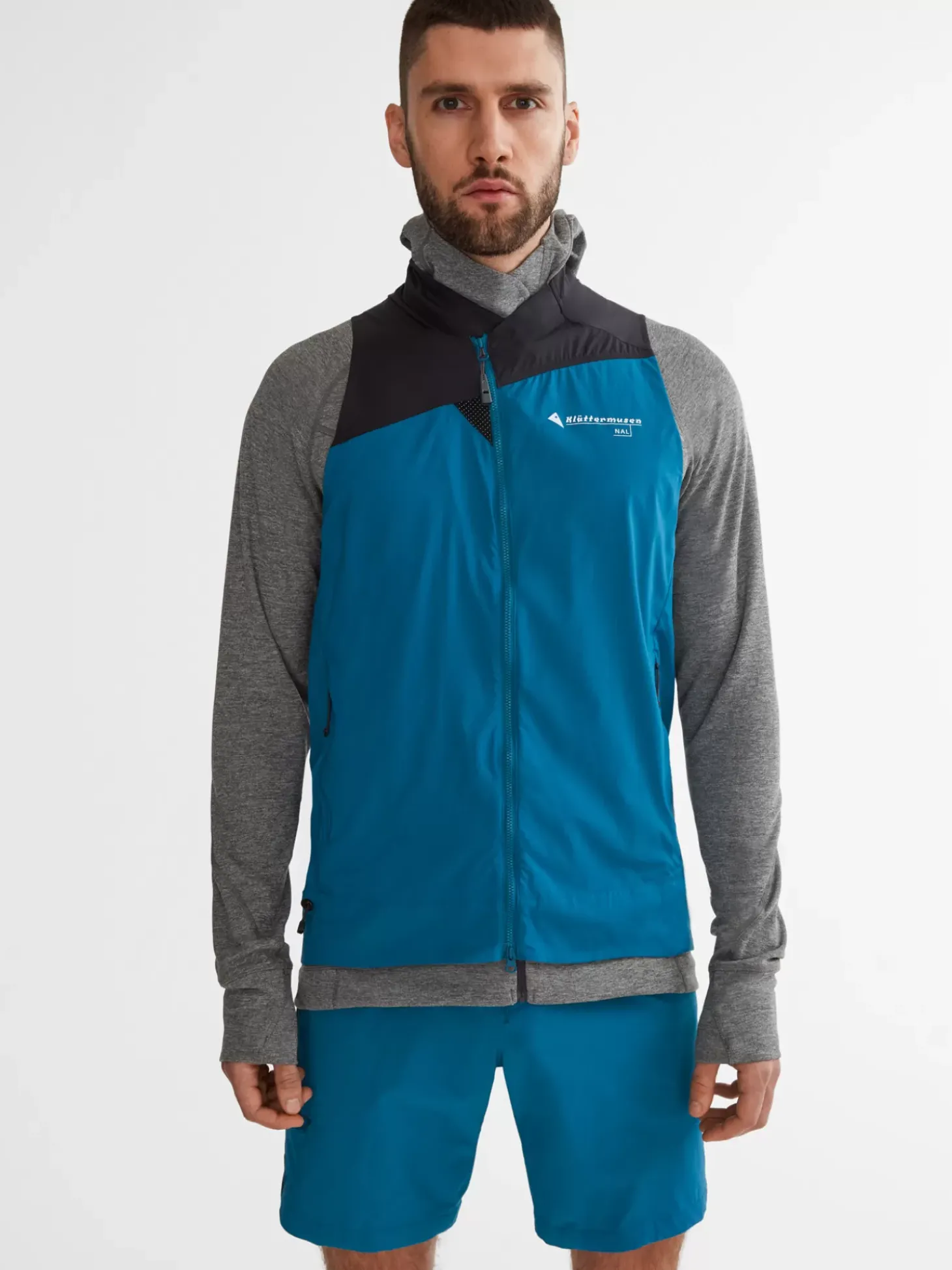 Klättermusen Vests<Nal BlueSapphire-Raven