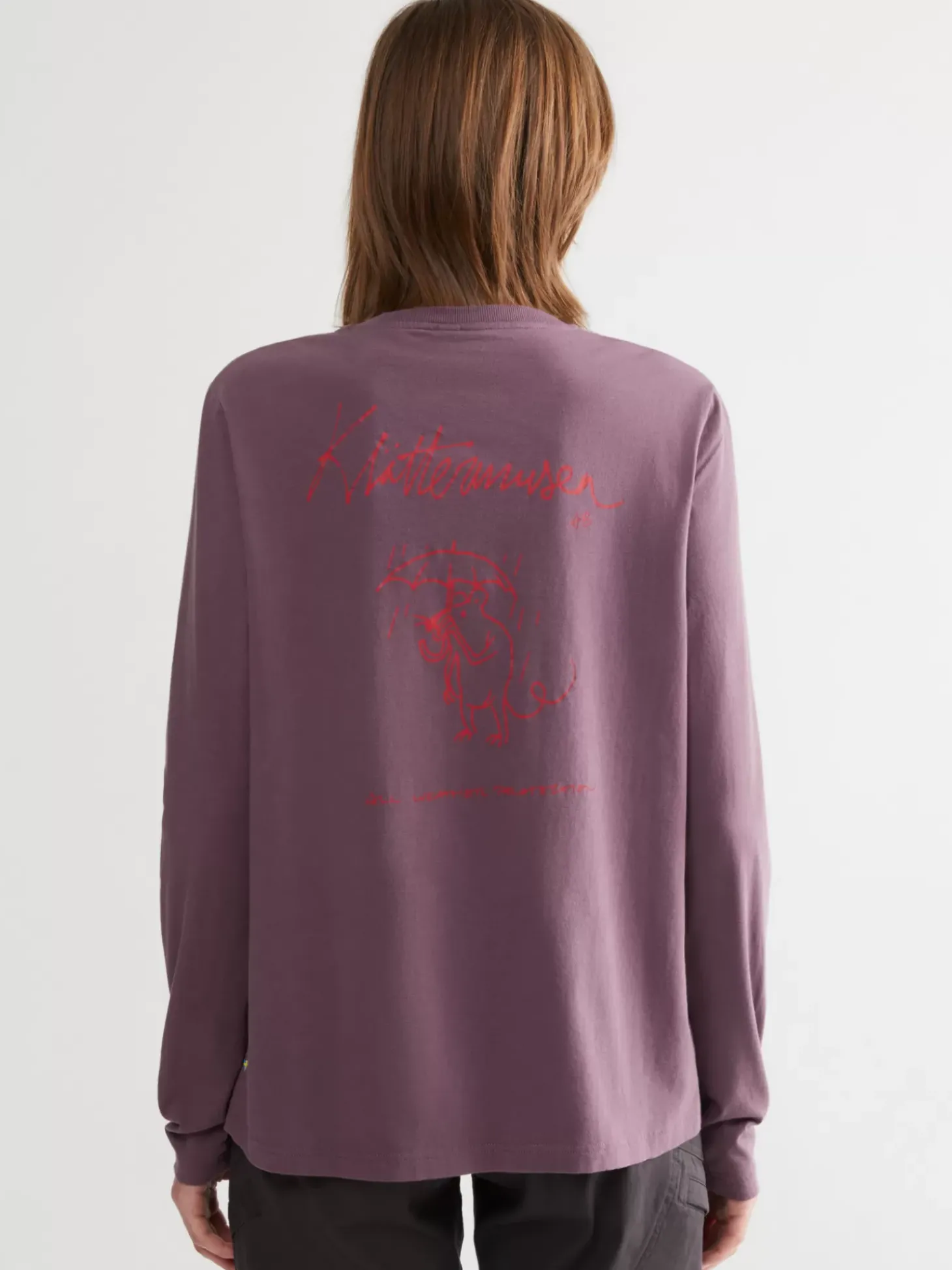 Klättermusen Shirts & T-Shirts|Everyday<Runa Rain Mouse BlackPlum
