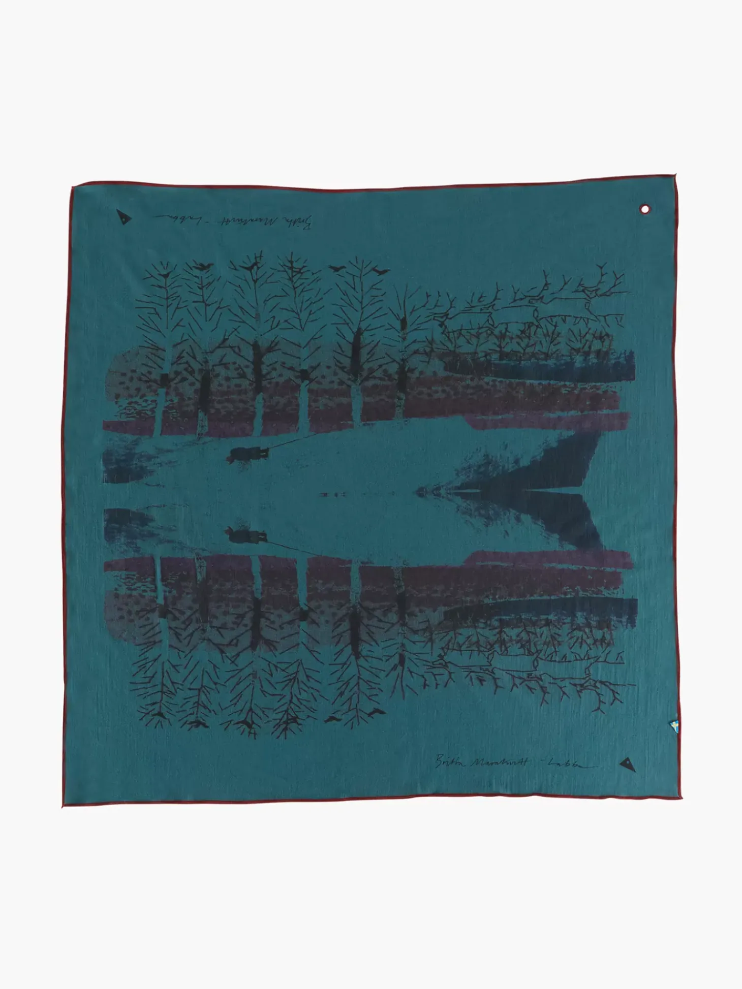 Klättermusen Gloves & Scarves<Verdandi Scarf Britta EmeraldGreen